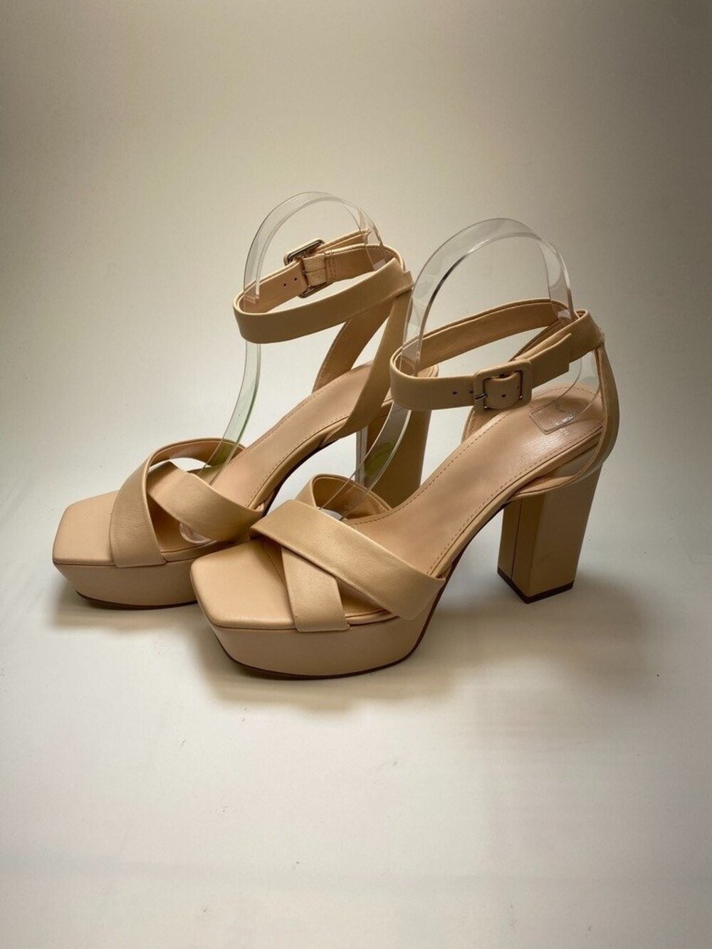Marc Fisher LTD Women's Faril Light Pink Platform Heeled Sandal Sz 9